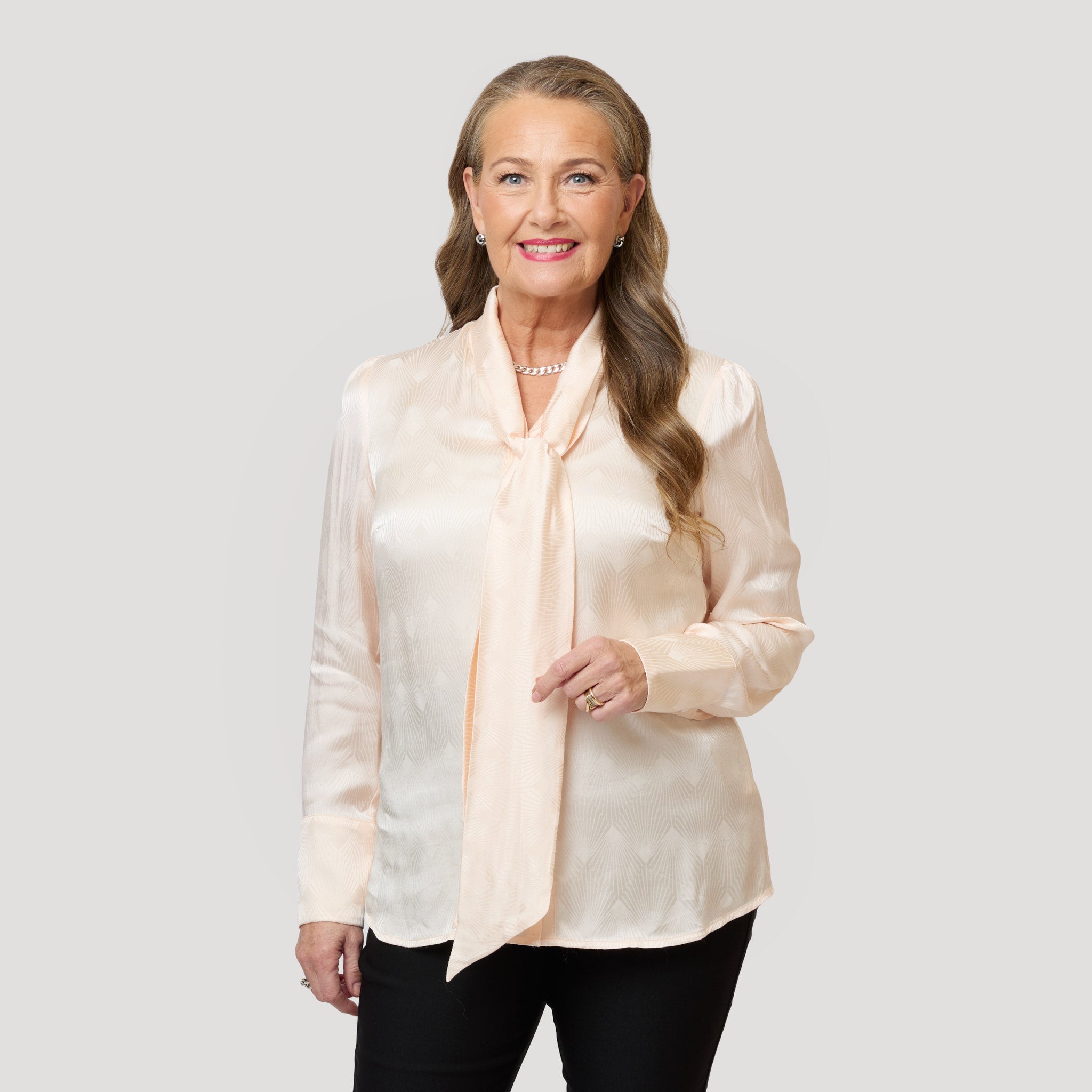 Isolde-blus – Champagne