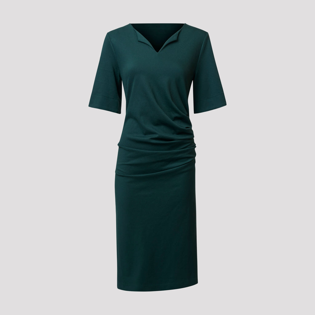 Jenna klänning – Mörkgrön