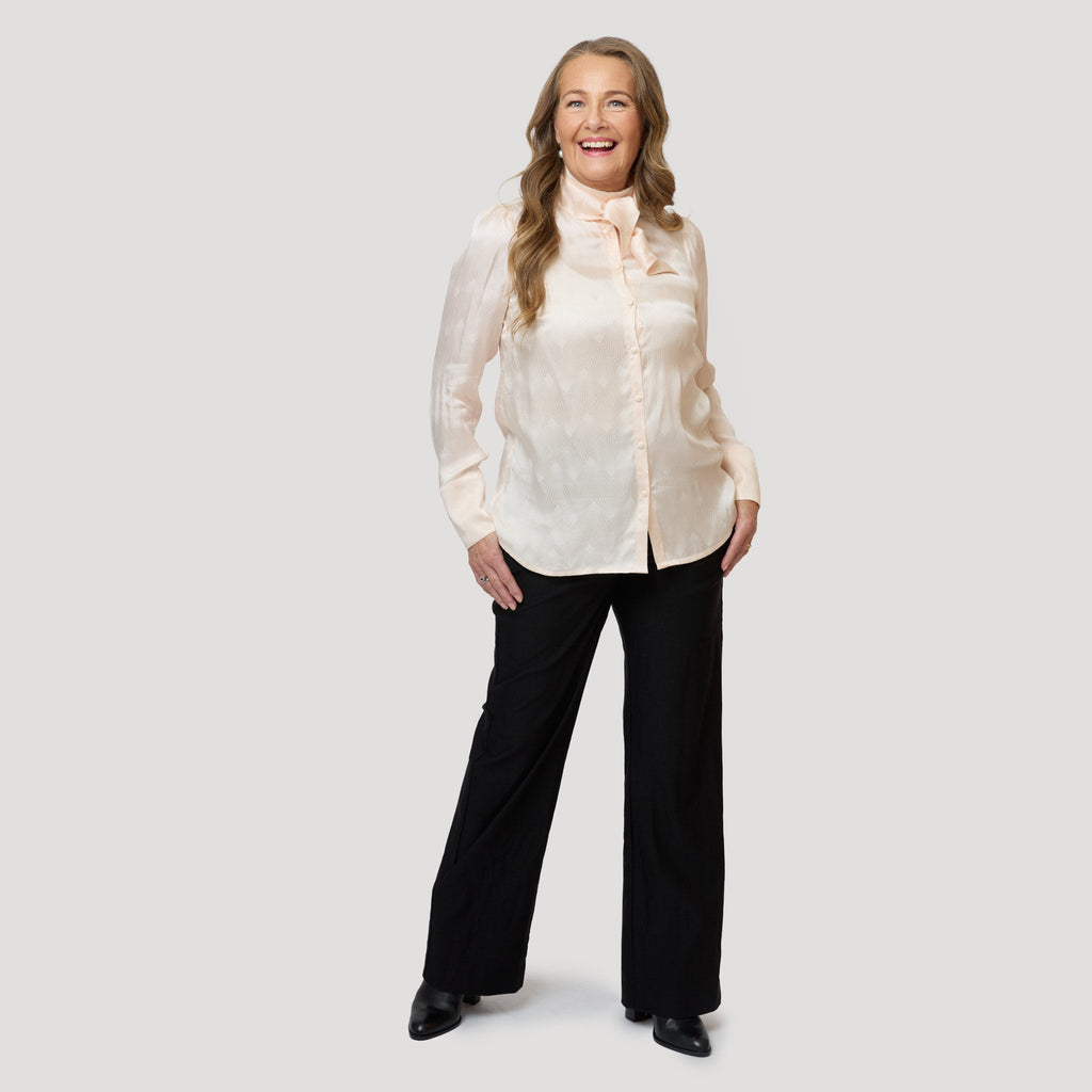 Isolde-blus – Champagne