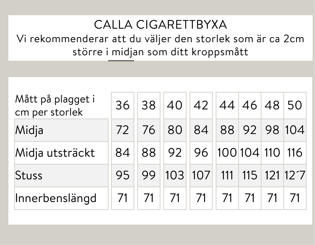 Calla rökbyxor - Svart